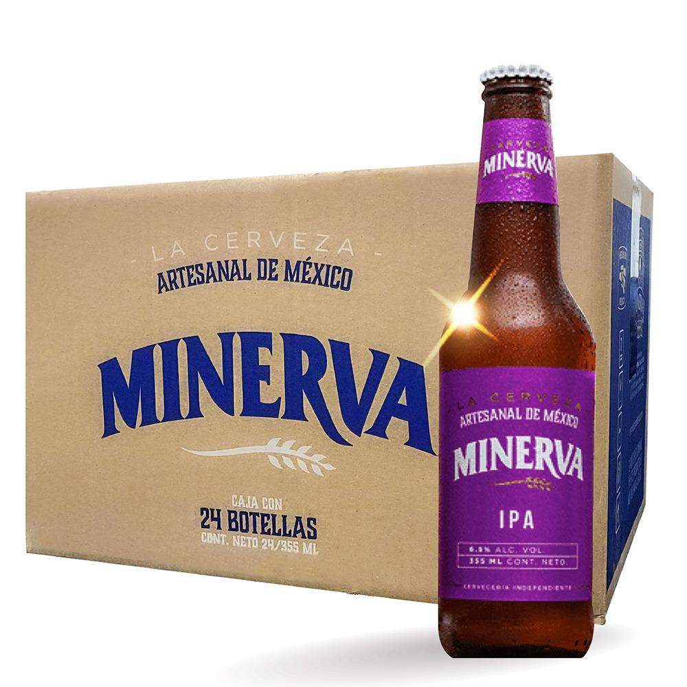 Caja Cerveza Artesanal Minerva Ipa 355ml