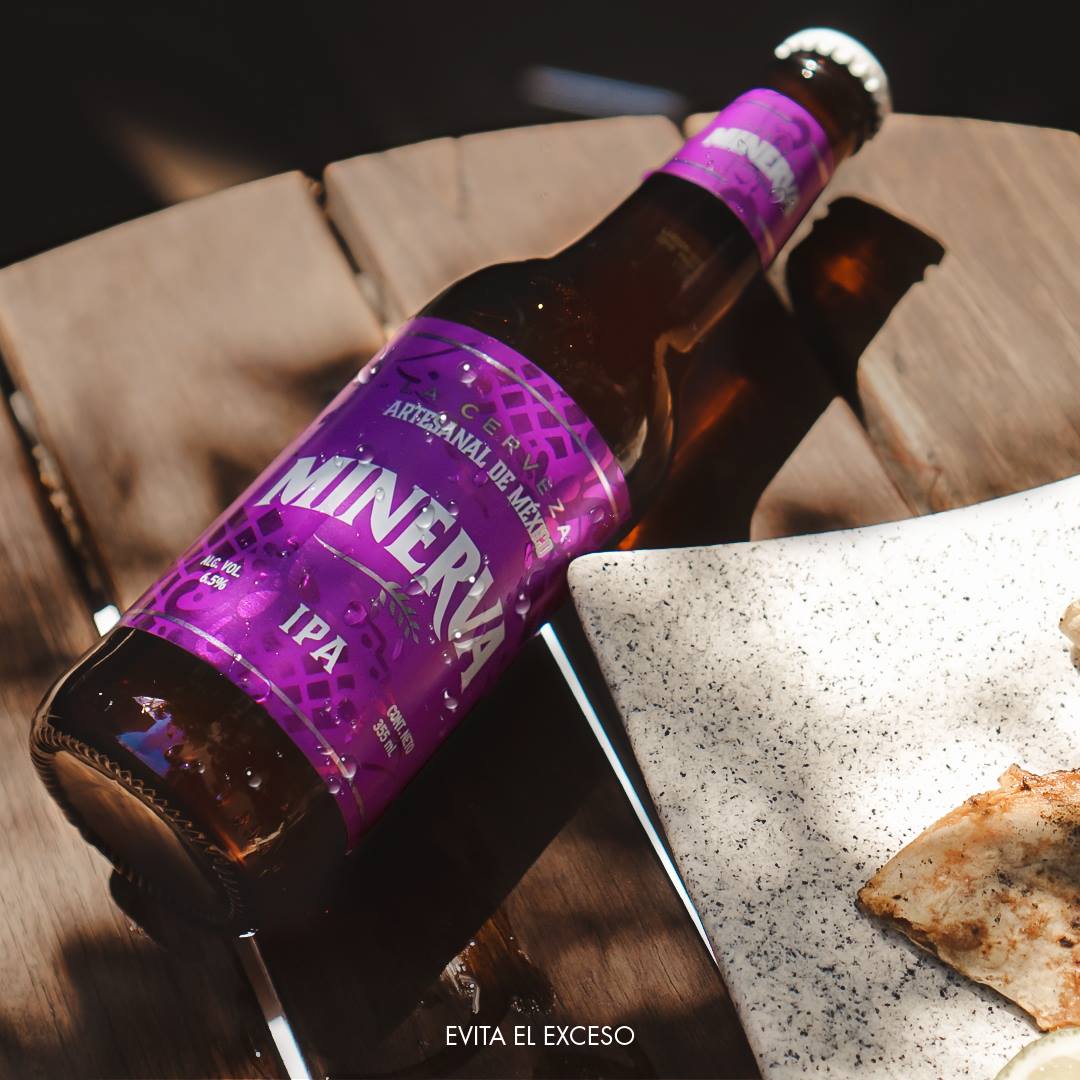 Caja Cerveza Artesanal Minerva Ipa 355ml