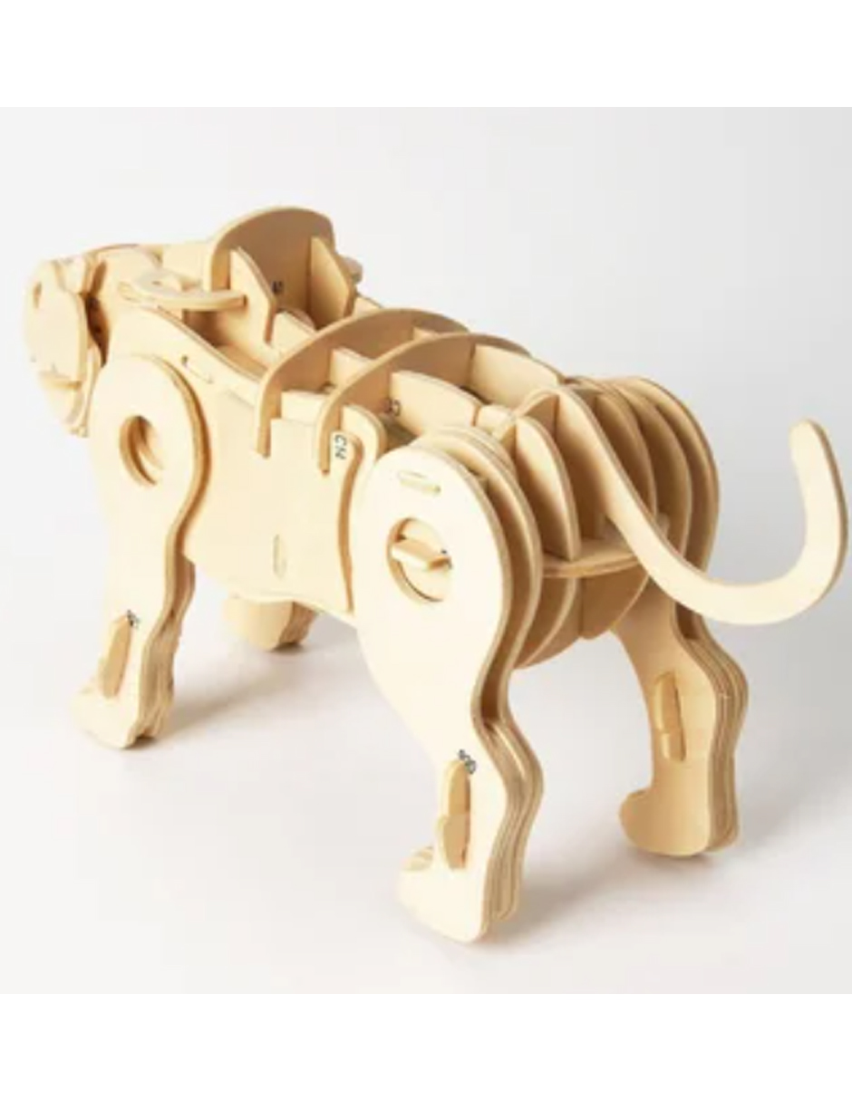 Juguete Educativo Robotime Tigre Dientes de Sable A410