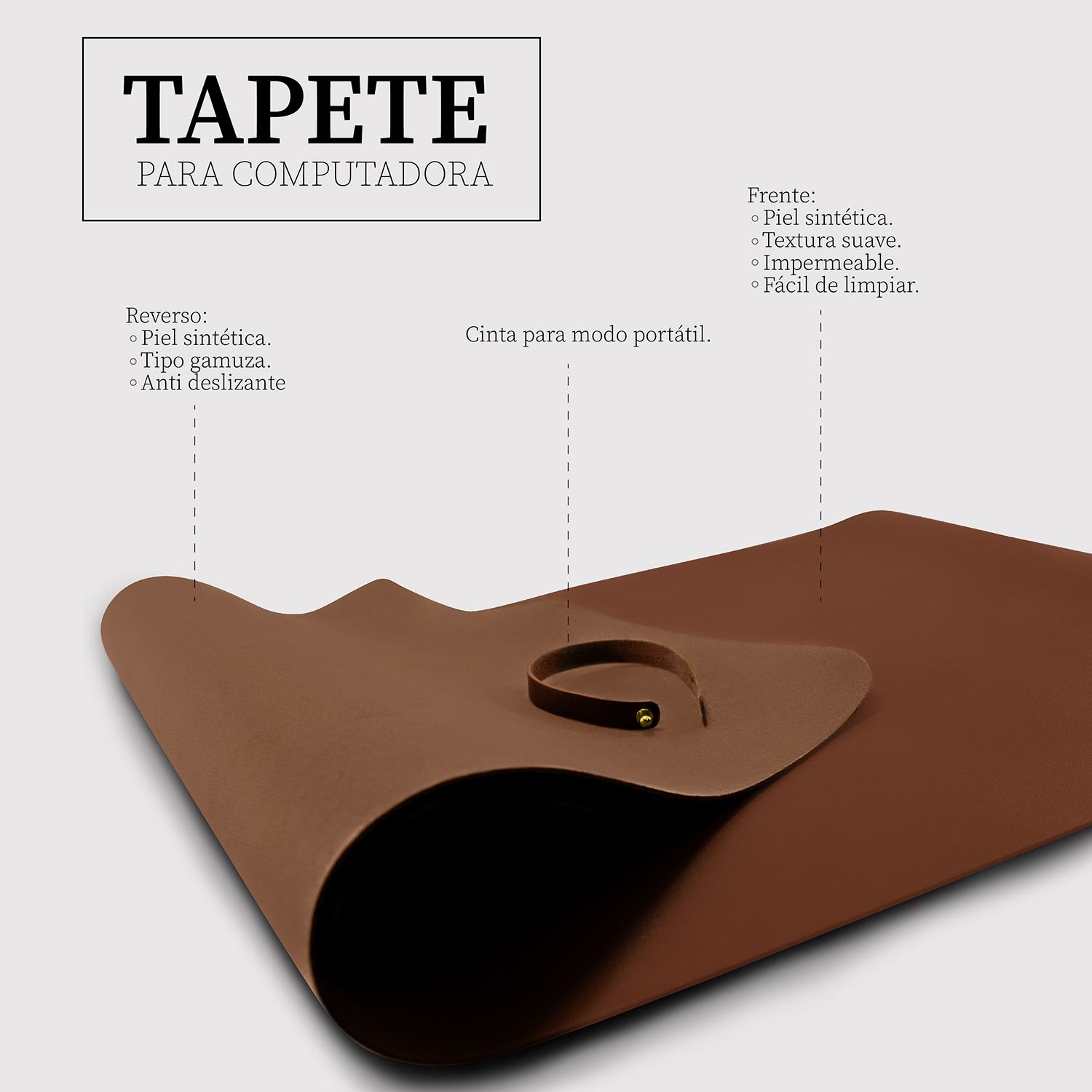 Mouse pad tapete para escritorio
