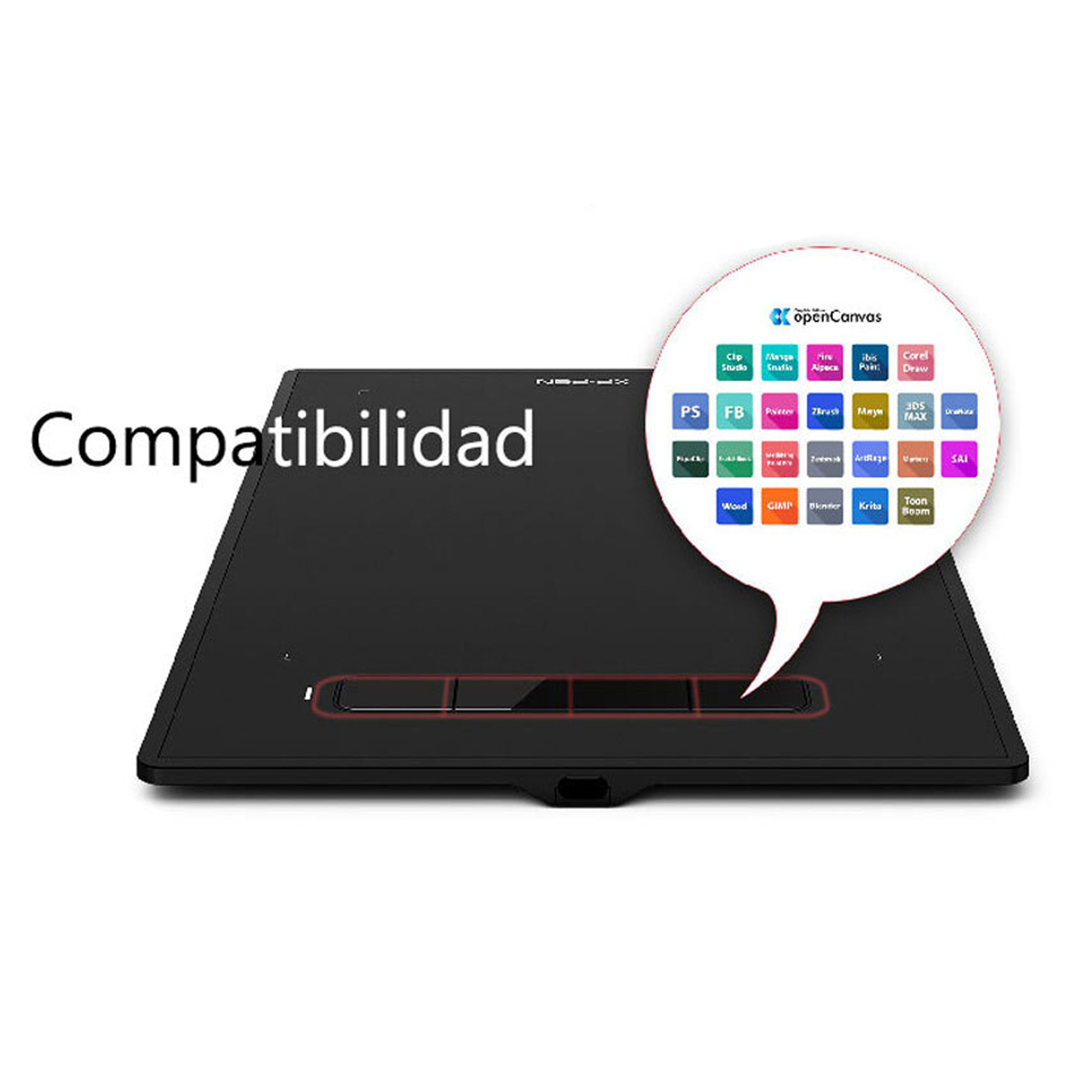 Tableta Grafica Digitalizadora Xp-Pen Drawing Star G960S Plus