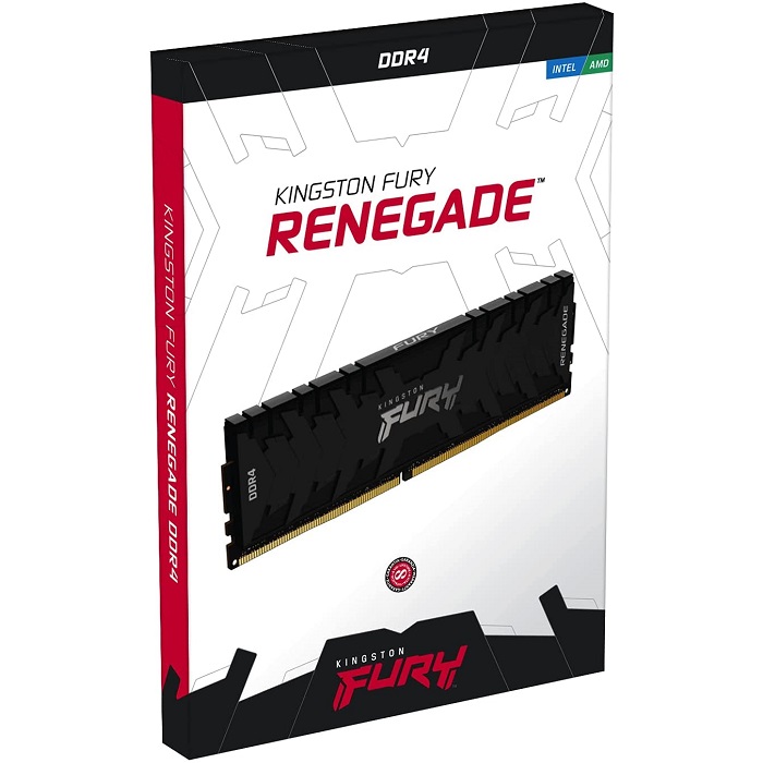 Memoria Ram DDR4 Kingston FURY Renegade Black 3600MHz 8GB PC4-28800 KF436C16RB/8