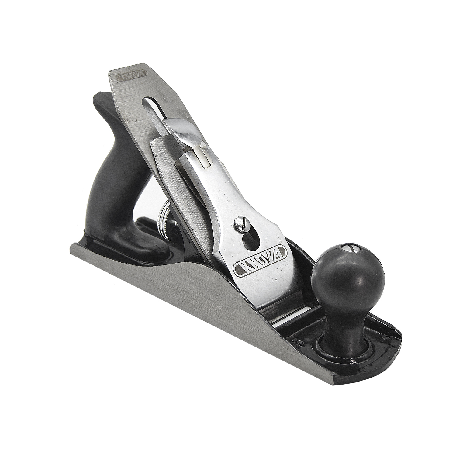 Knova Cepillo corrugado profesional para carpintero con base estriada #4 para remover la viruta
