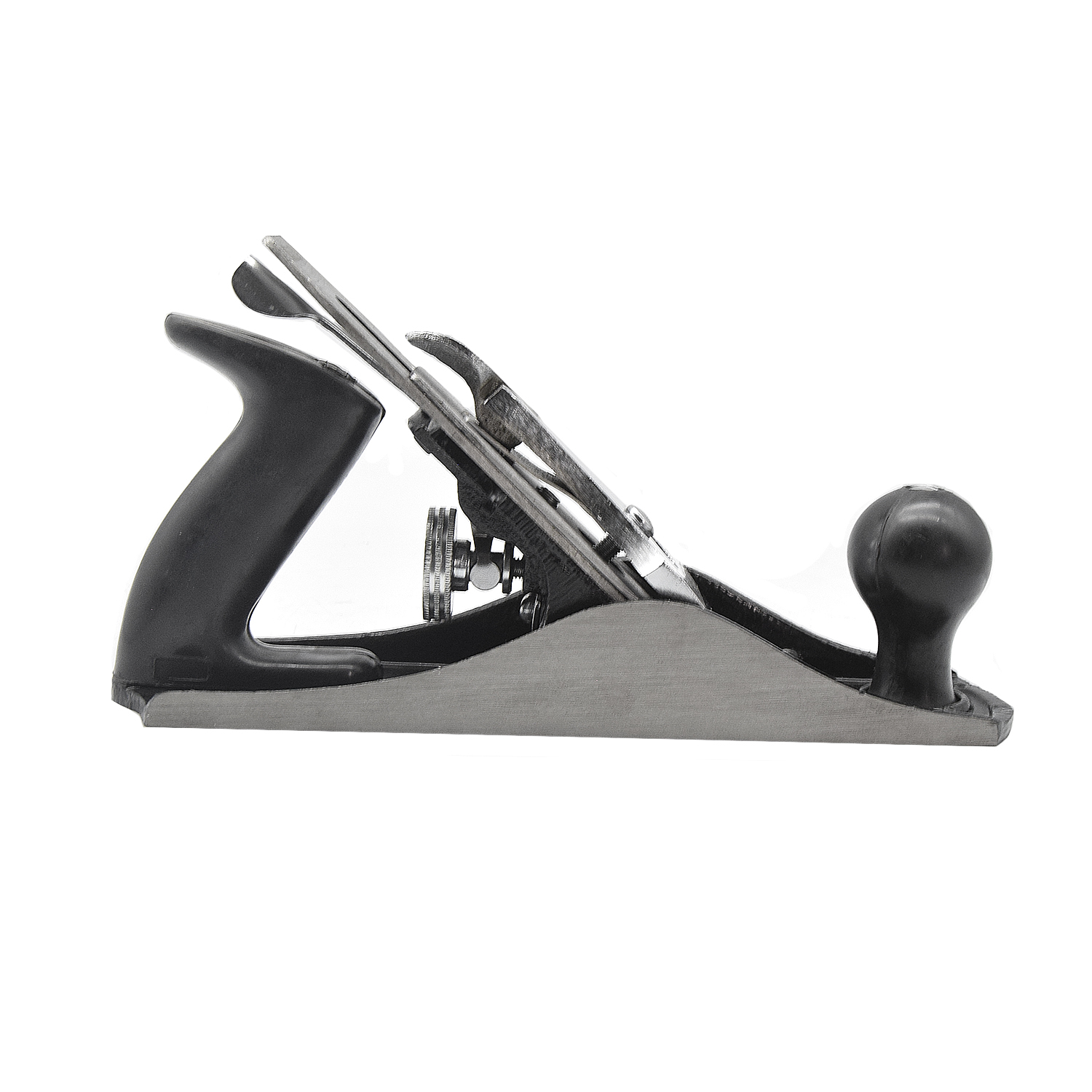 Knova Cepillo corrugado profesional para carpintero con base estriada #4 para remover la viruta