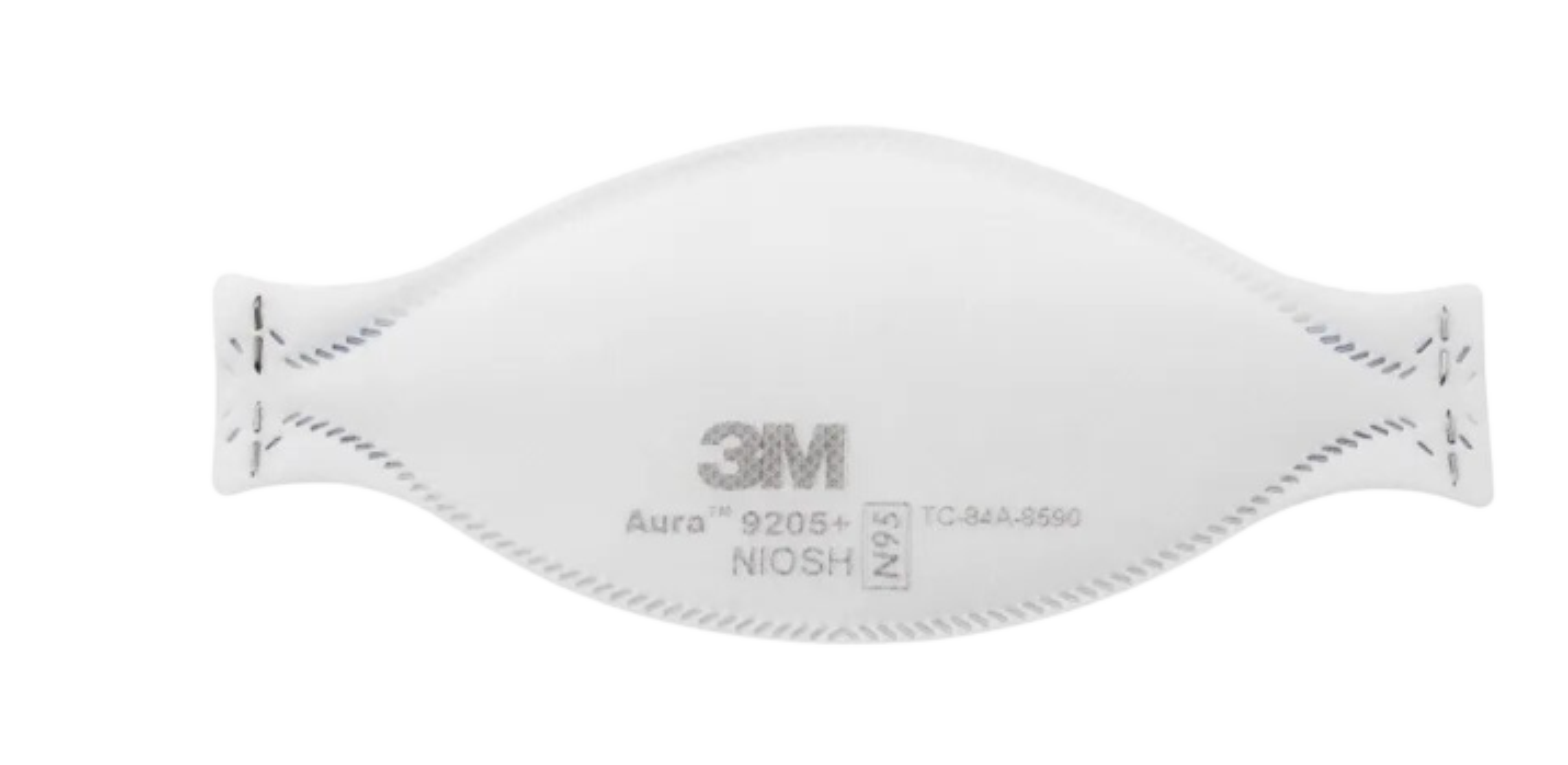 3M 9205 N95 AURA CAJA MASTER Original 440pz