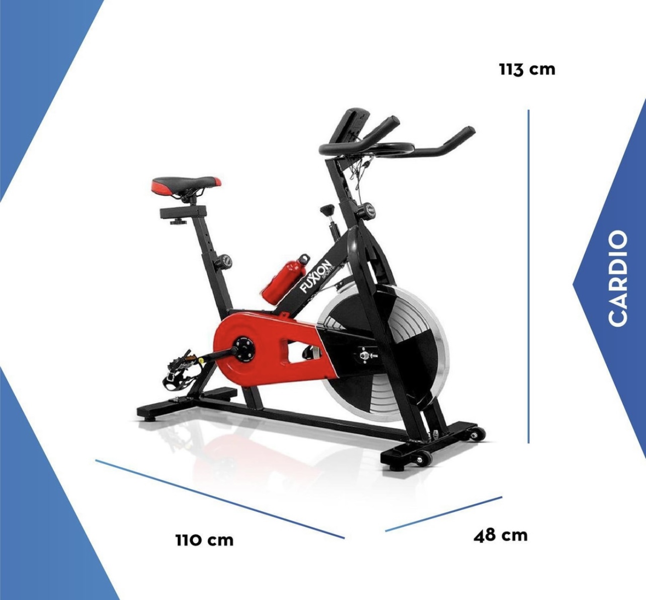 Bicicleta spinning fashion fuxion sports