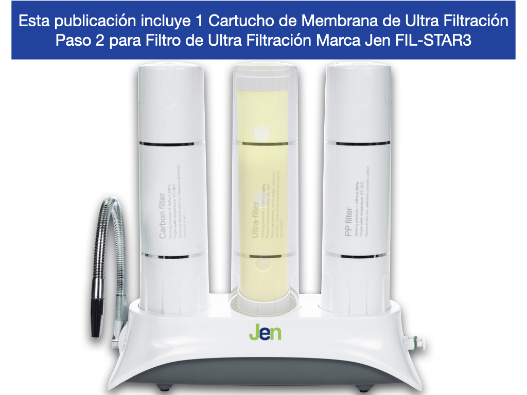 Cartucho De Membrana Uf Paso 2 Filtro Ultra Filtración Jen