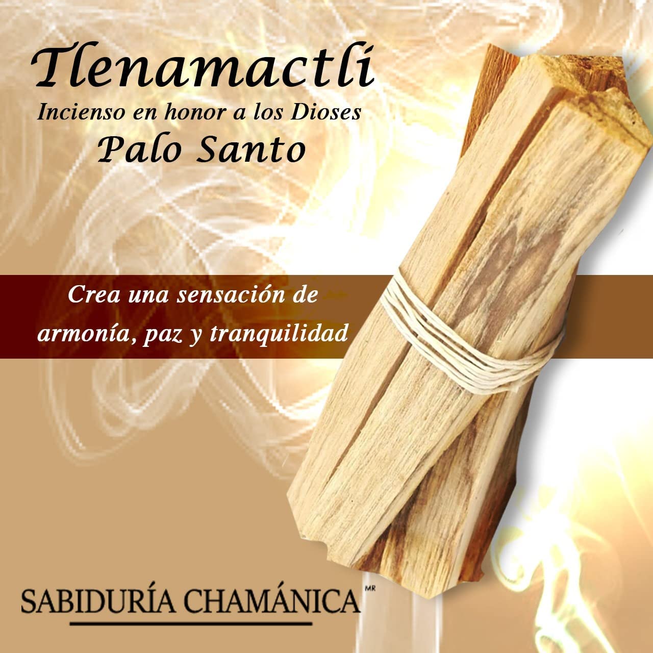 SABIDURÍA CHAMÁNICA Incienso Maderas Palo Santo, Yoga, Reiki, Aromaterapia, Relajacion, sanacion, Limpiar energias, Vibraciones, Mejorar animo, Elimina Malas energias
