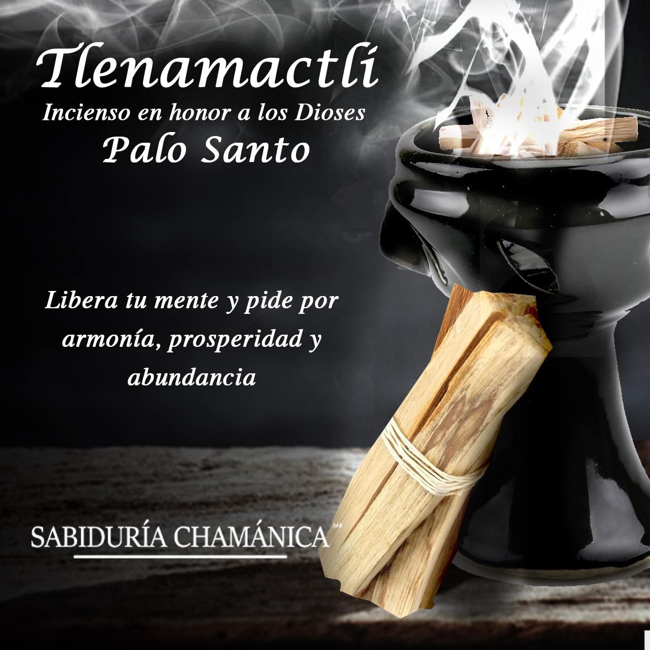 SABIDURÍA CHAMÁNICA Incienso Maderas Palo Santo, Yoga, Reiki, Aromaterapia, Relajacion, sanacion, Limpiar energias, Vibraciones, Mejorar animo, Elimina Malas energias