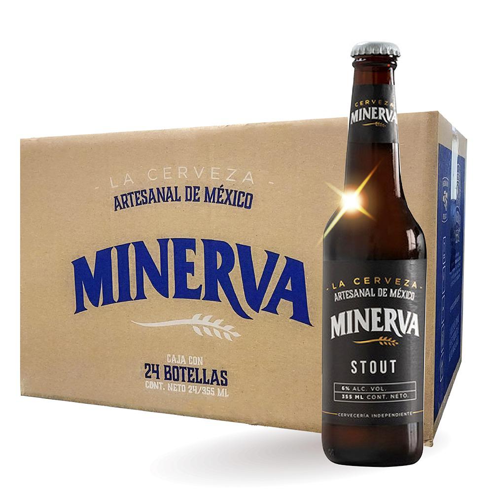 Caja Cerveza Artesanal Minerva Stout 355ml