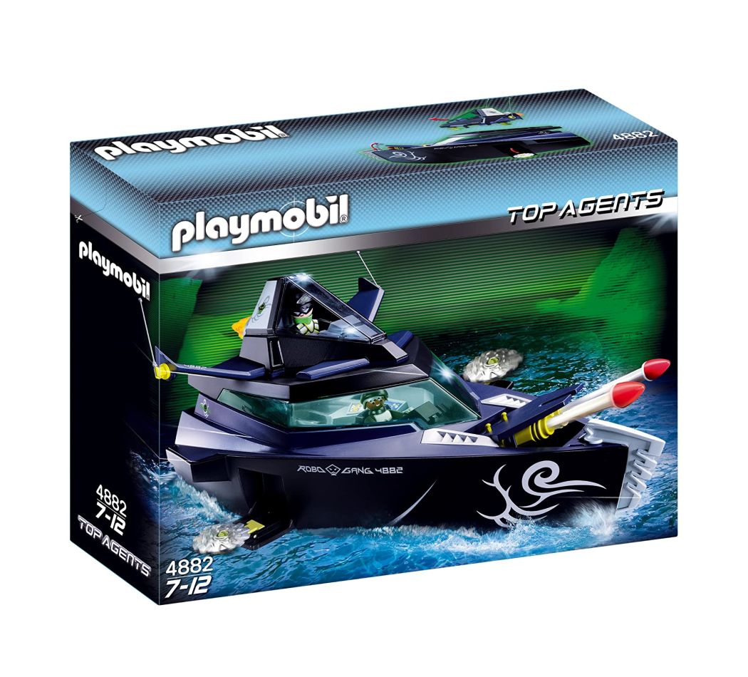 Playmobil 4882 Top Agents Turbo Nave de los Gangsters
