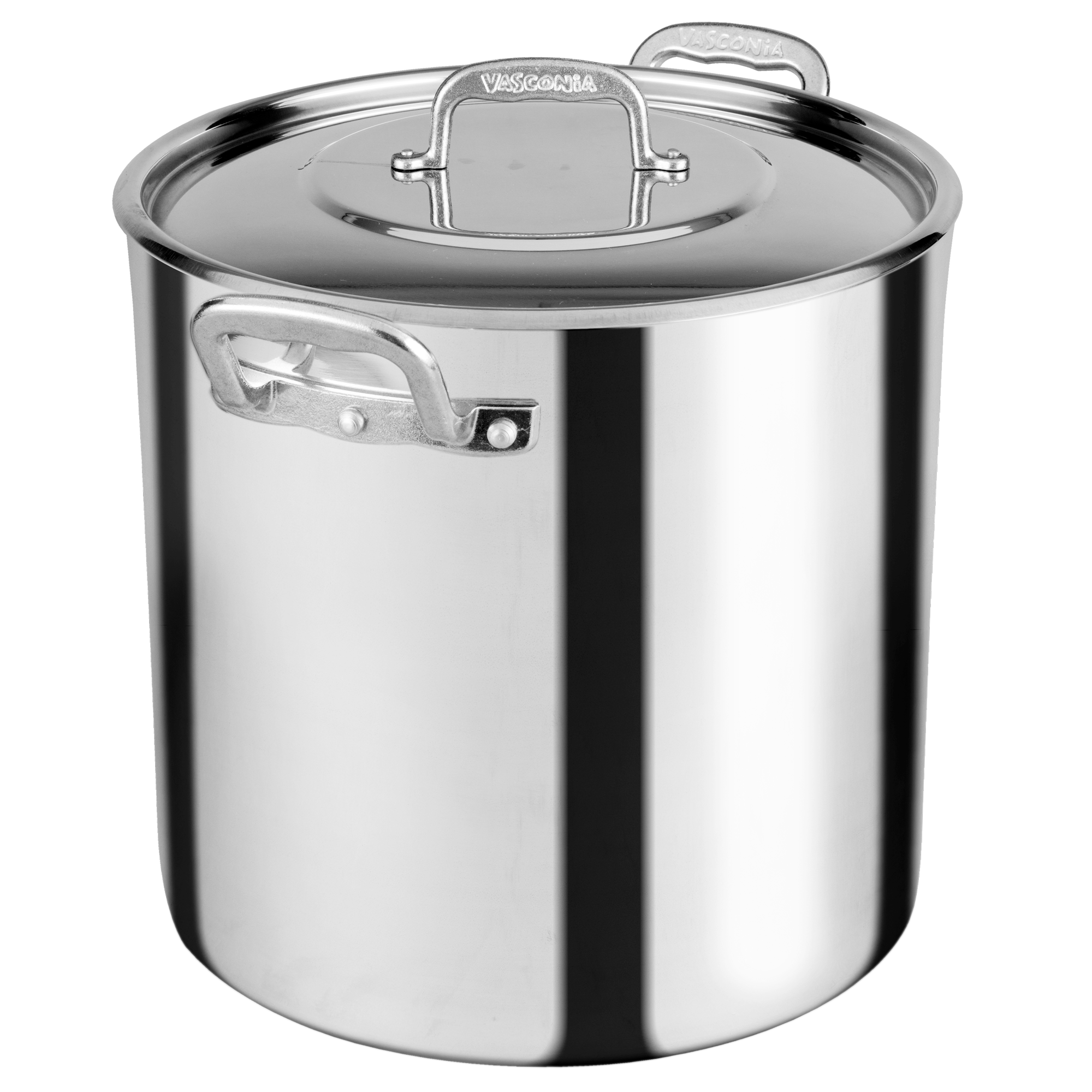 Olla Alta Recta Acorazada De 32cm / 25 Litros Vasconia Pro 