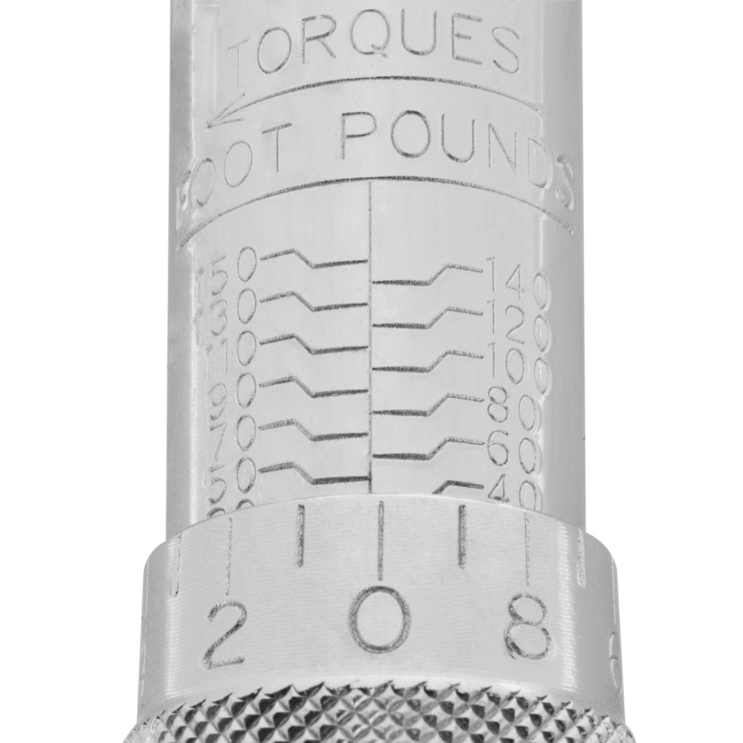 Knova Torquimetro tipo trueno profesional 1/2" con capacidad de 30-150 Pie/Lb, extensión 1/2" x 5" y adaptador 1/2" H x 3/8" M