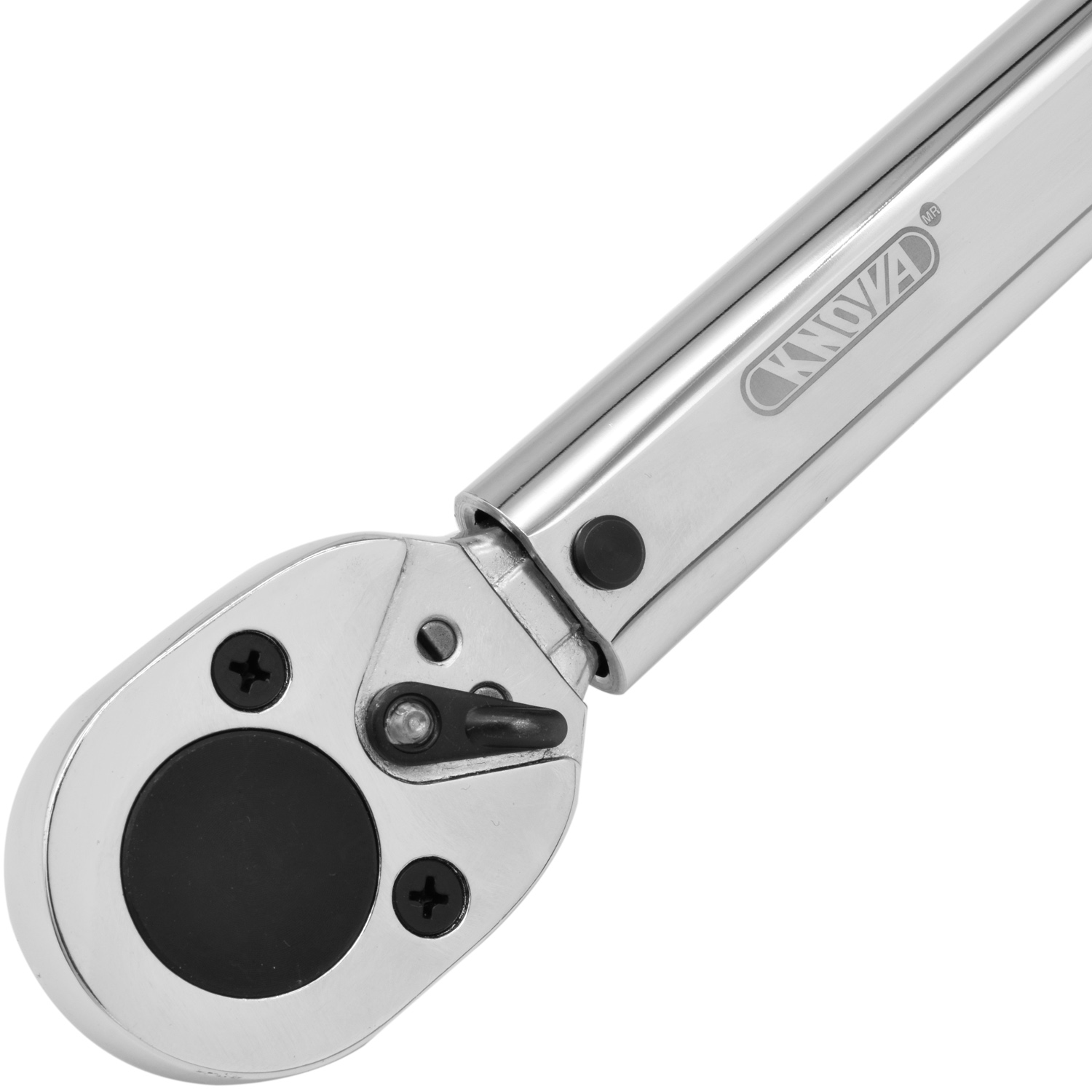 Knova Torquimetro tipo trueno profesional 1/2" con capacidad de 30-150 Pie/Lb, extensión 1/2" x 5" y adaptador 1/2" H x 3/8" M