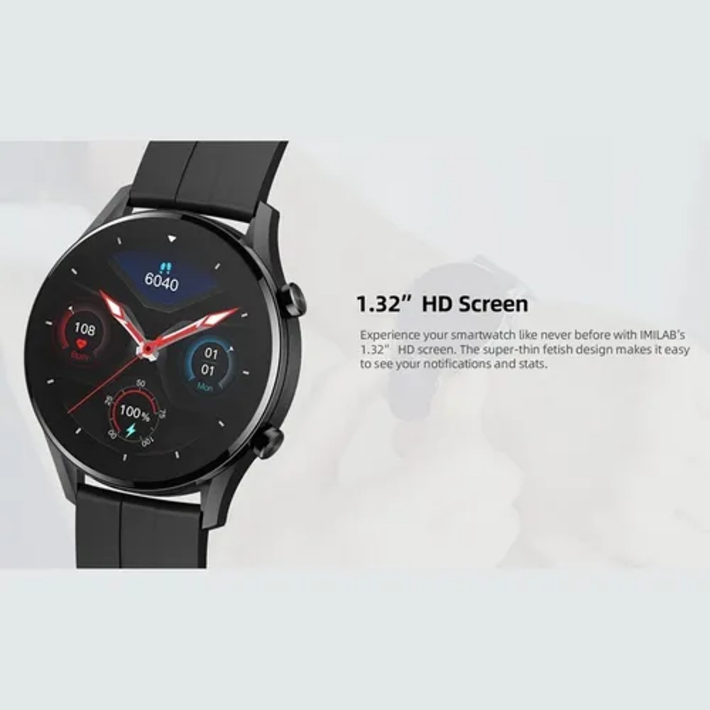 Imilab W12 Reloj Inteligente Bluetooth 1.32'' Pantalla 3d Hd