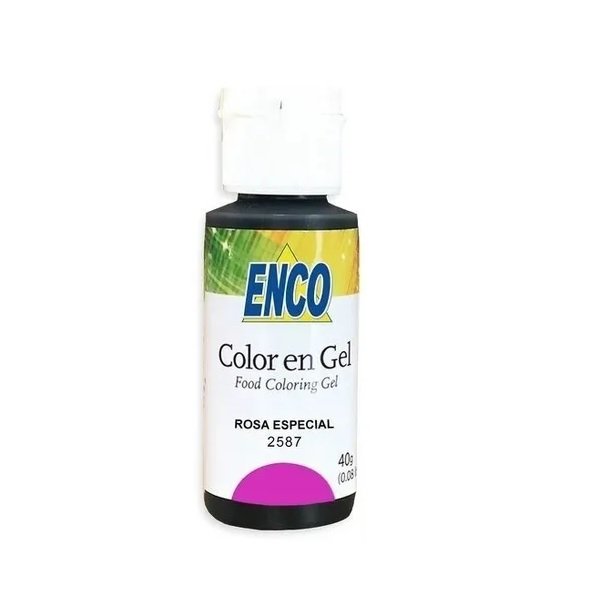 Colorante en Gel Rosa Mexicano, 10 Mililitros CHERRY AND CAKE AC46-010