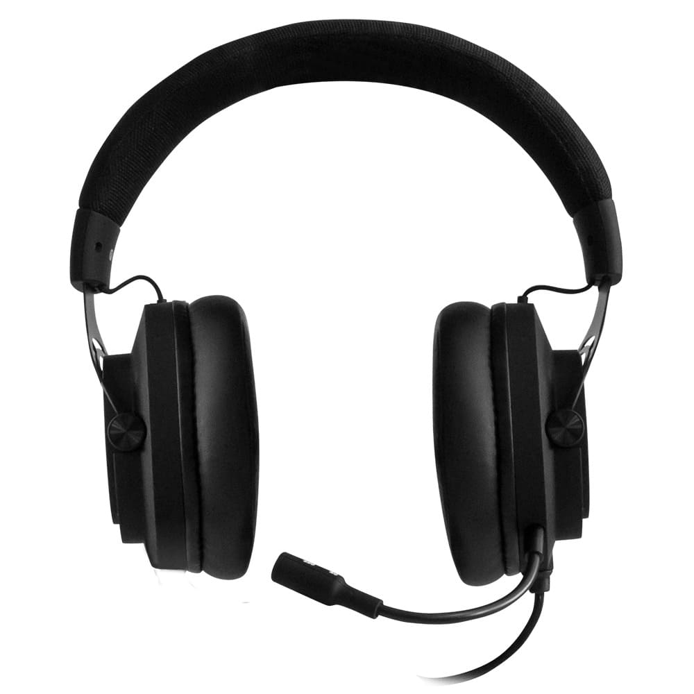 Audífonos Gamer de Diadema, Micrófono Abatible, Game Factor HSG601, incluye Amplificador y Soporte