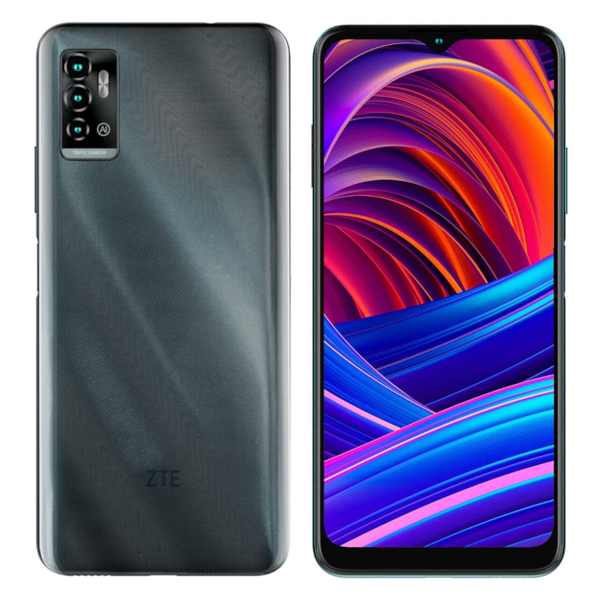 Celular ZTE Blade A71 64GB 3GB RAM Dual Desbloqueado Gris