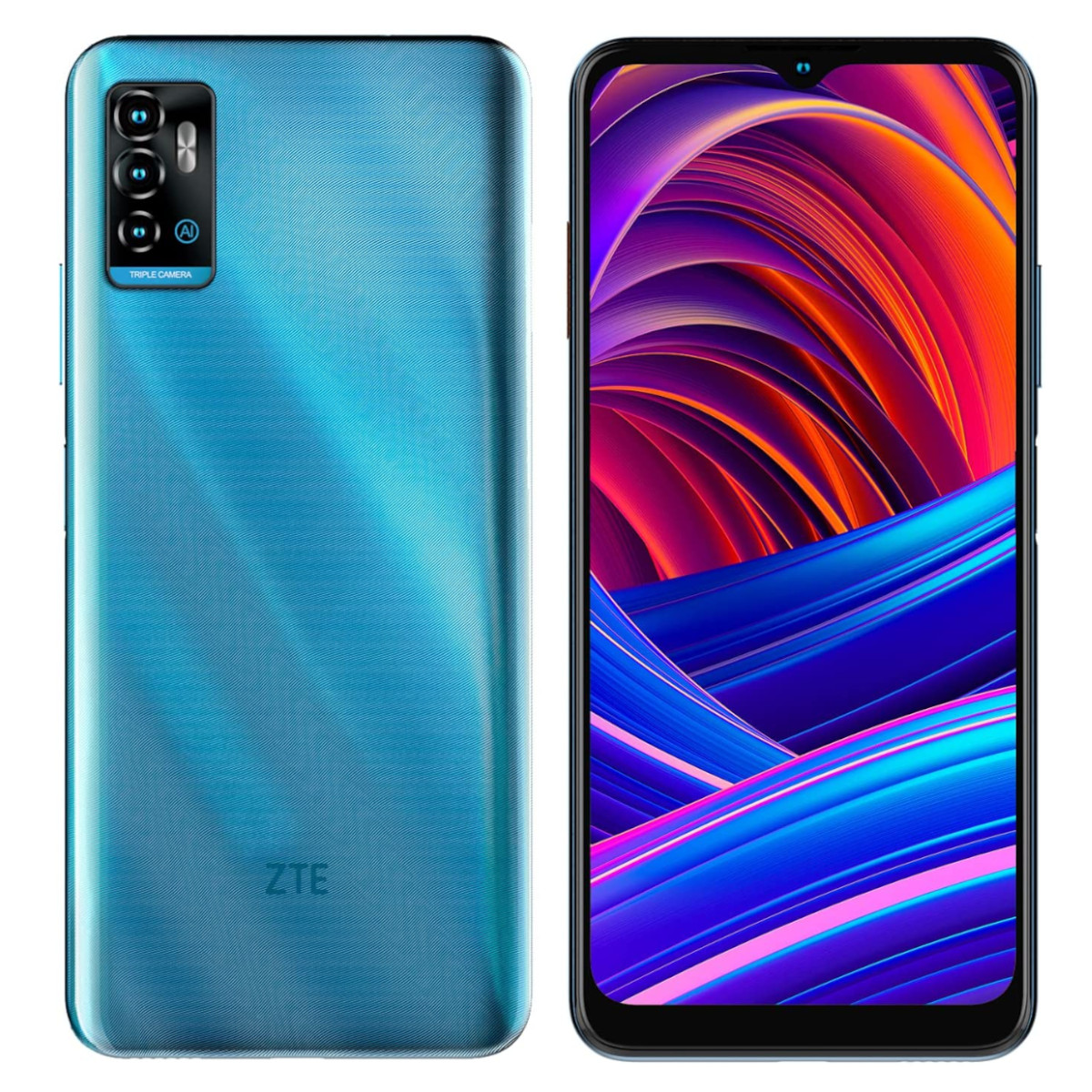 Celular ZTE Blade A71 64GB 3GB RAM Dual Desbloqueado Azul