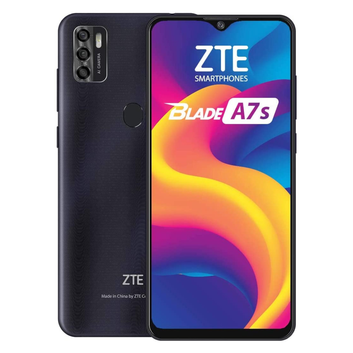 Celular ZTE A7S 64GB 2GB RAM Desbloqueado Dual SIM Negro