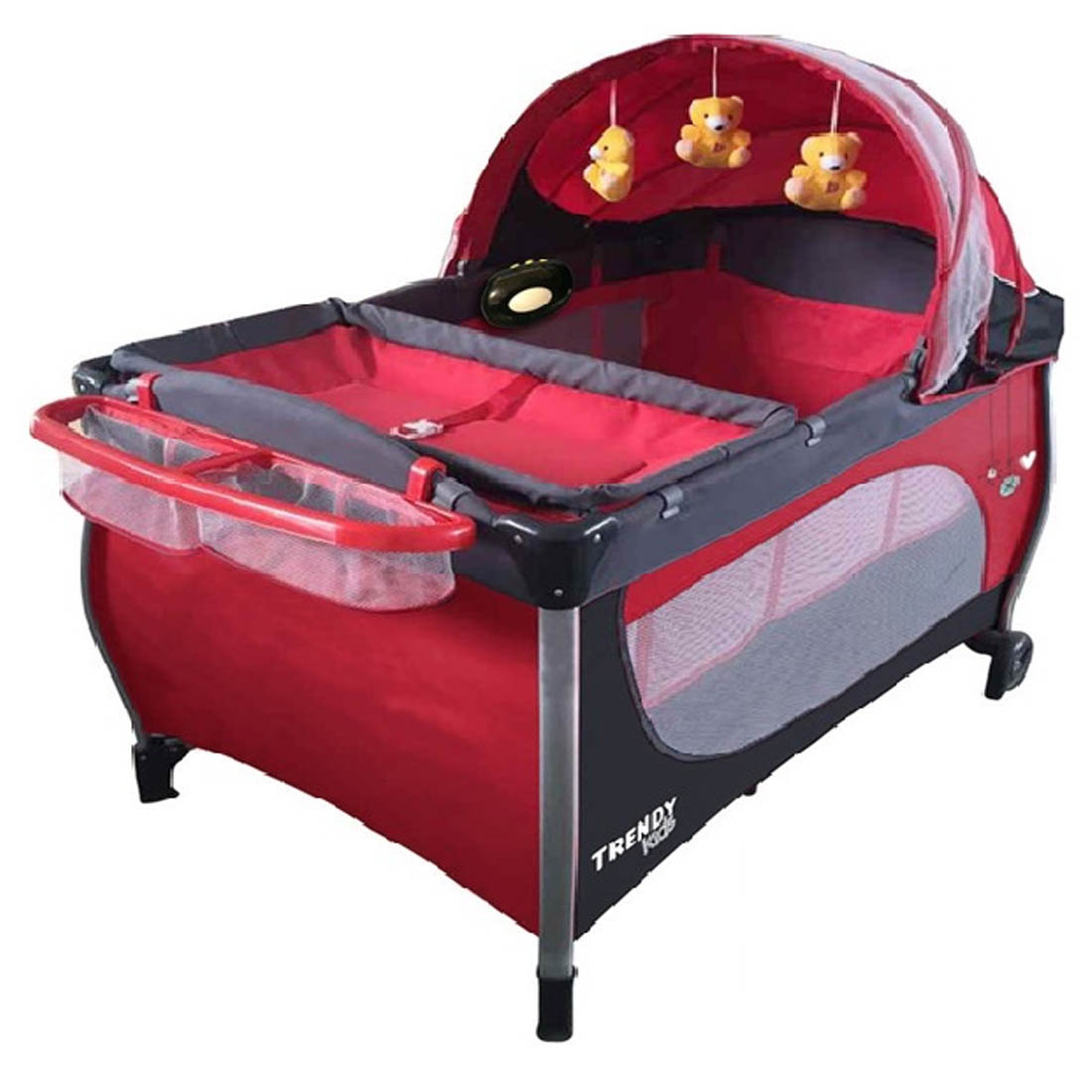 Cuna Corral Trendy Kids K500 Roja