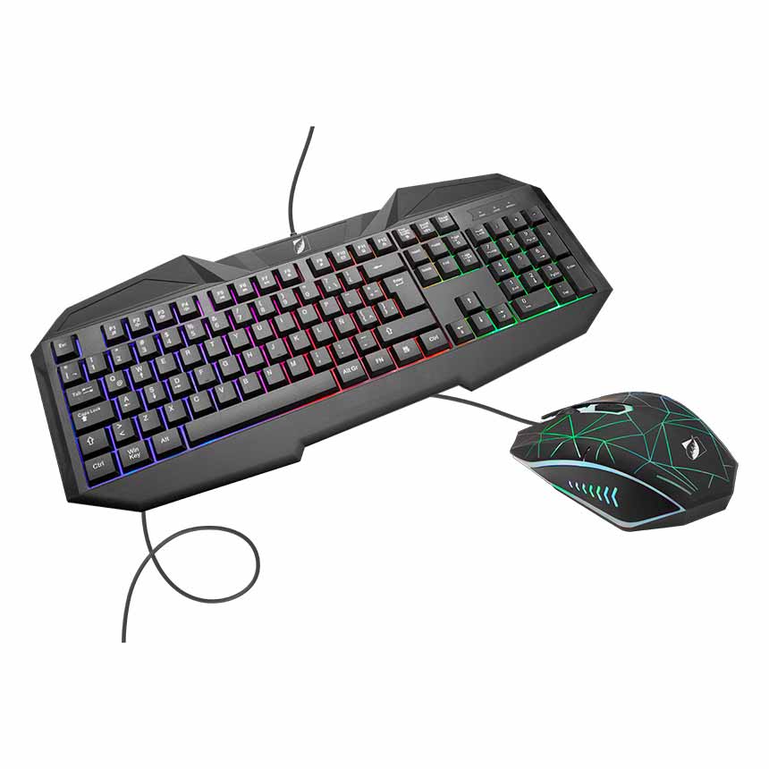 Kit Gamer con mouse, teclado y audífonos con micrófono
