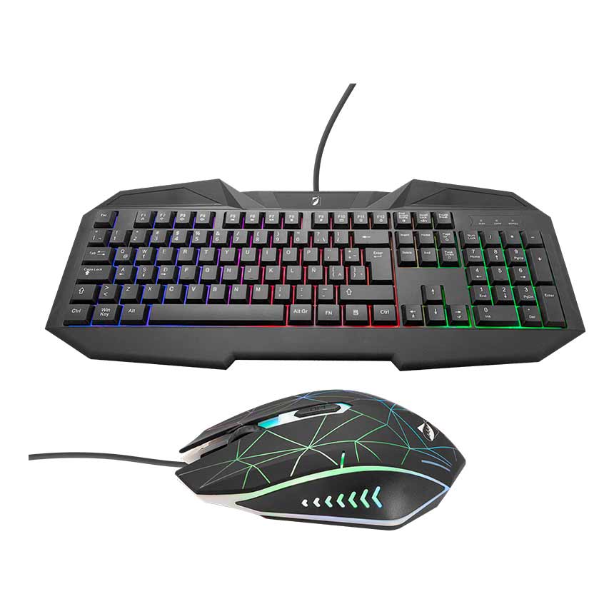 Kit Gamer con mouse, teclado y audífonos con micrófono