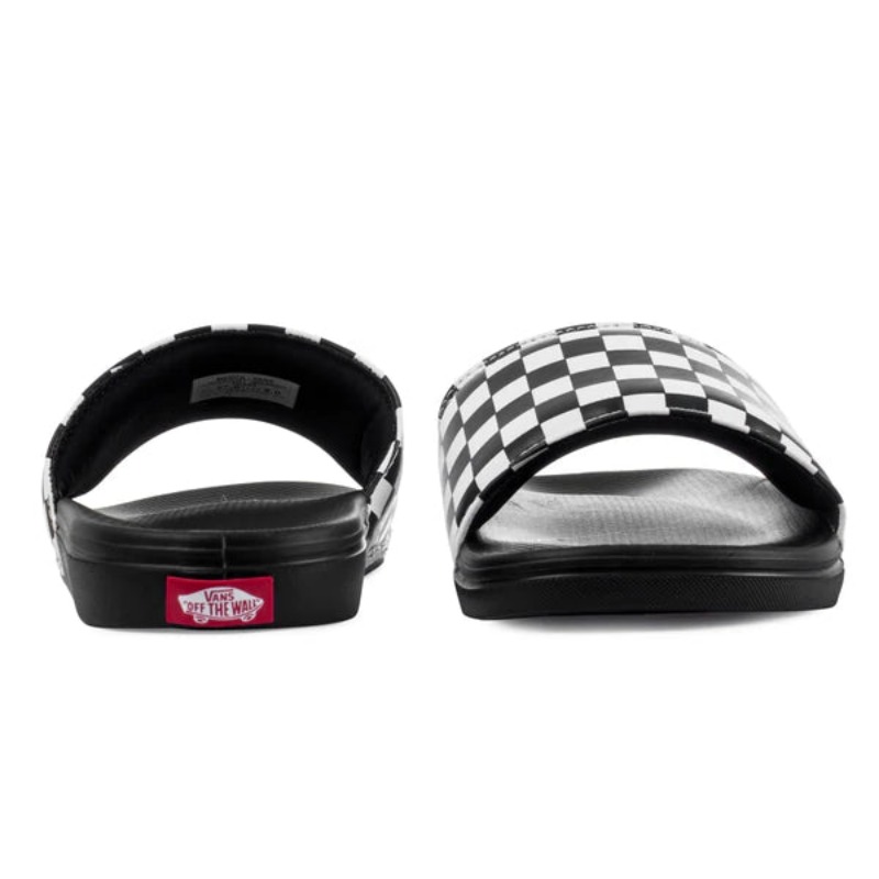 Sandalia Vans On Unisex Cuadros Blancos/Negros