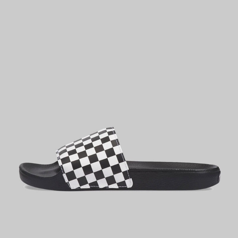 Sandalia Vans On Unisex Cuadros Blancos/Negros