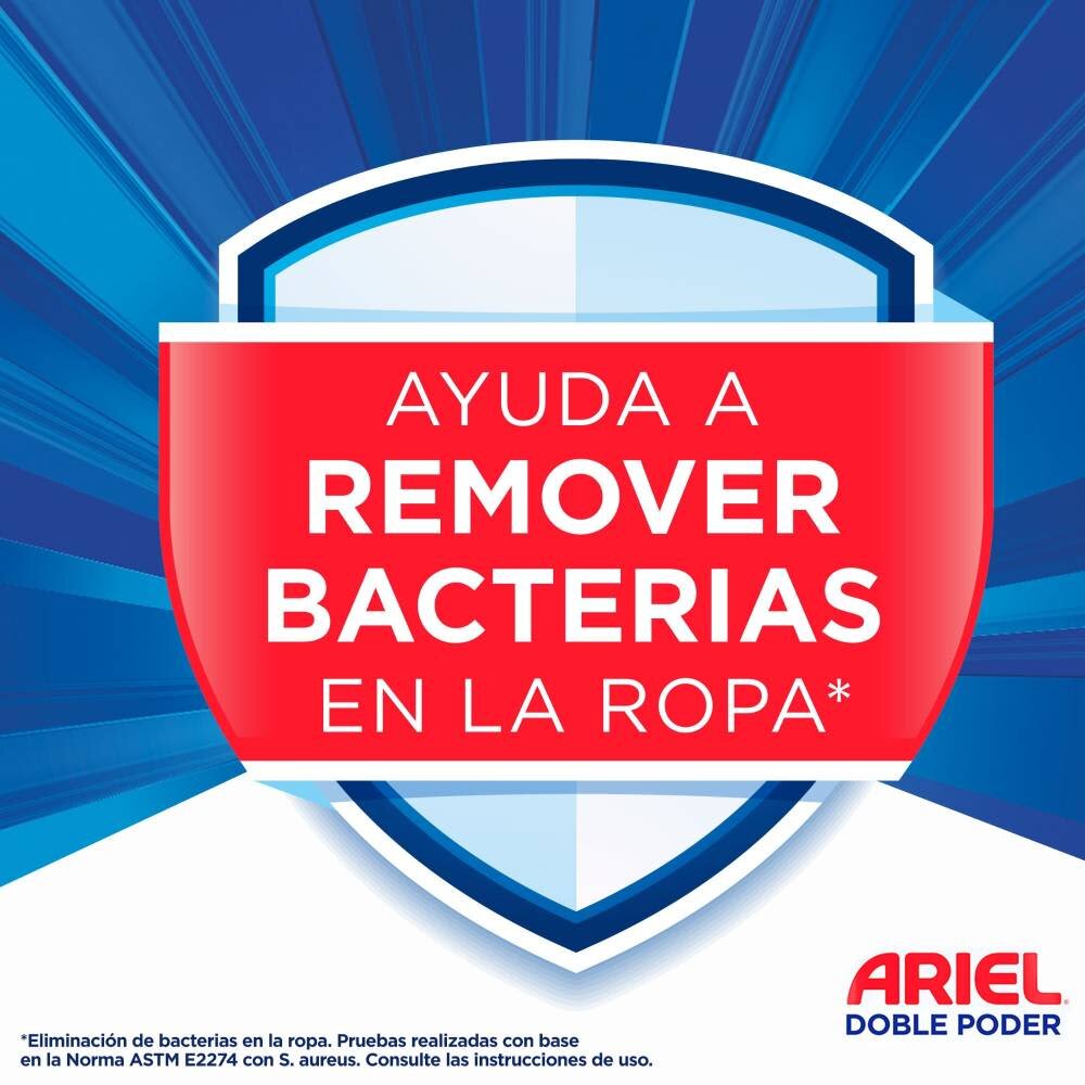 Detergente en Polvo Ariel Doble Poder 8 kg