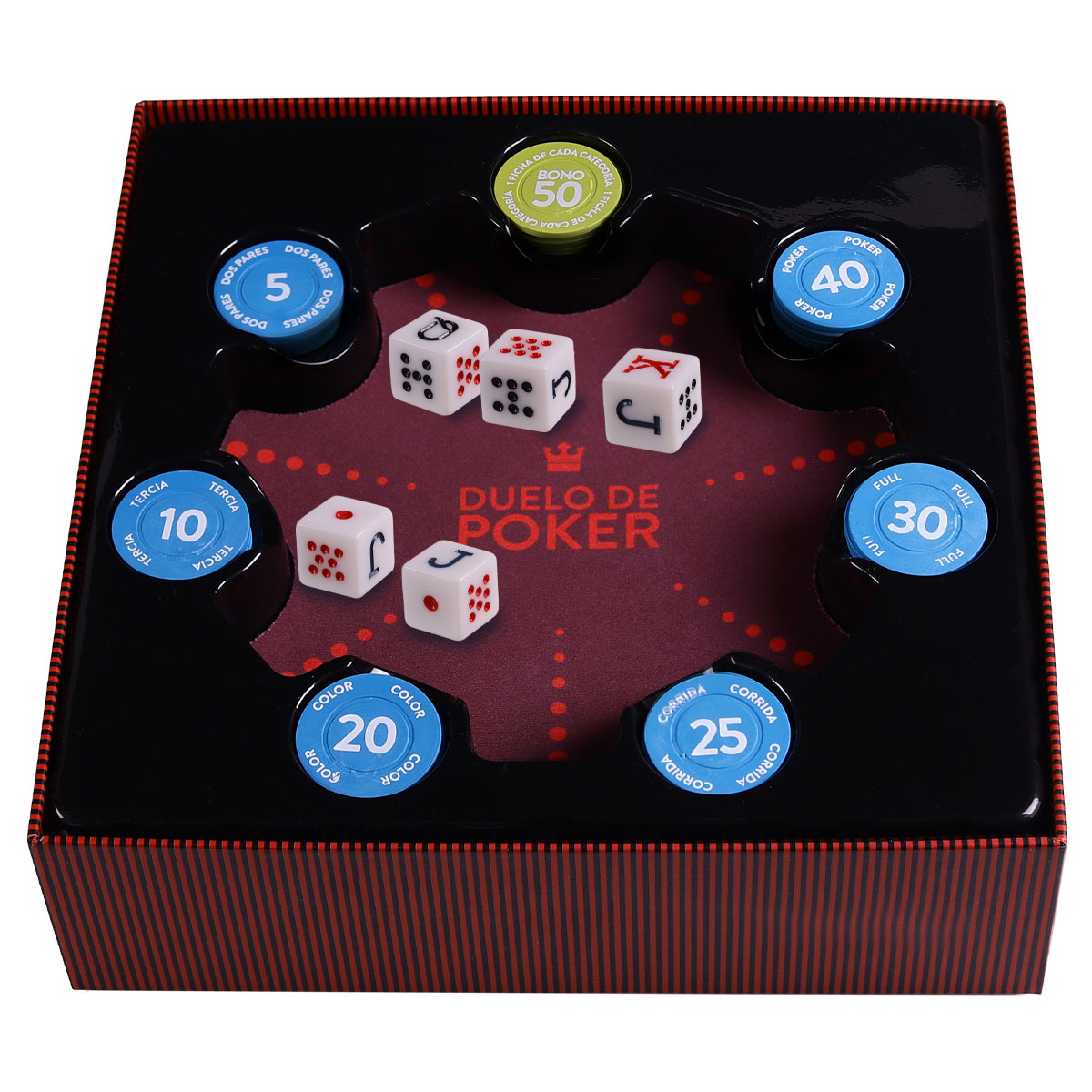 Juego de Mesa Duelo de Póker - Novelty