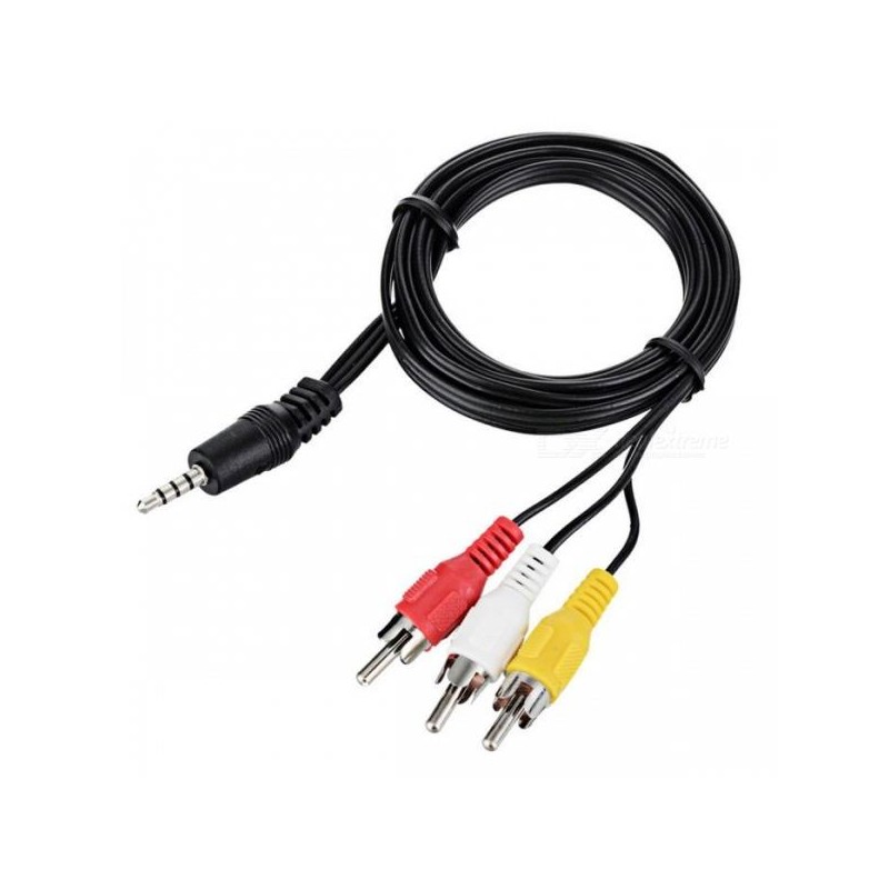 CABLE DE AUDIO Y VIDEO  RCA 3.5mm