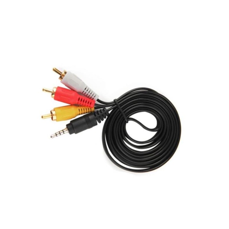 CABLE DE AUDIO Y VIDEO  RCA 3.5mm