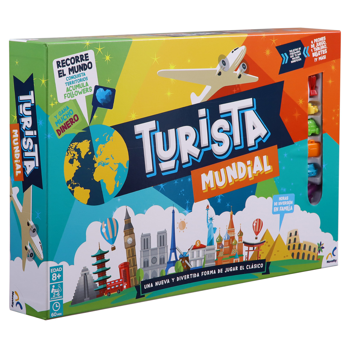 Juego de Mesa Turista Mundial Novelty