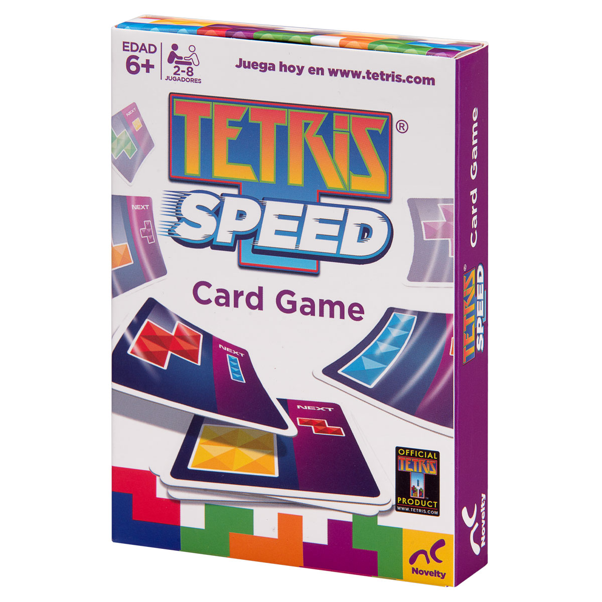 Juego de Mesa Tetris Speed Card Game Novelty