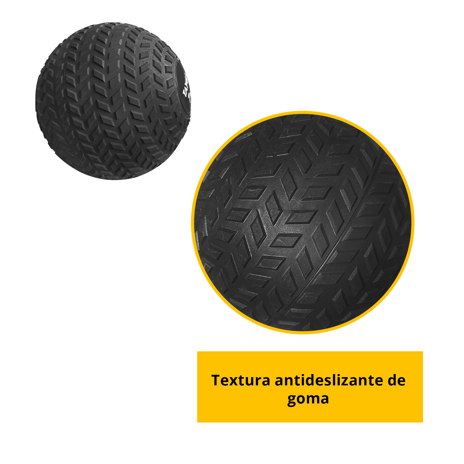 Tayga Slam Ball 9 kg Pelota Balón de Azote Entrenamiento