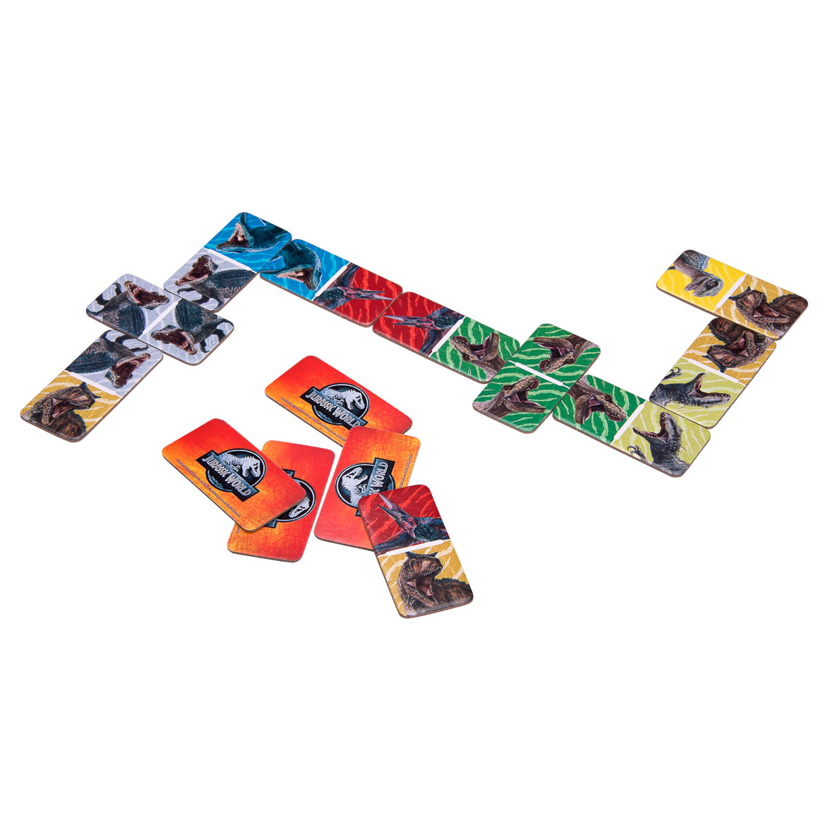 Set de Juegos 3 en 1 para Niños de Jurassic World Novelty