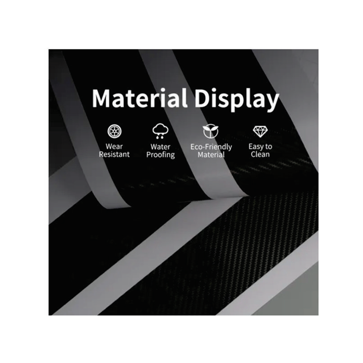 Sticker Sentra Protector De Estribos Fibra De Carbon