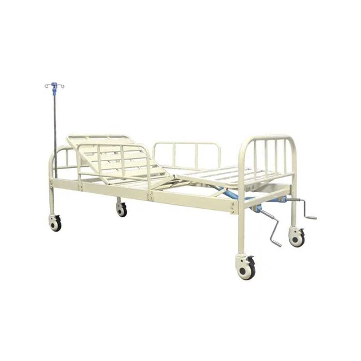 Cama Hospitalaria Con Barandales Y Colchón