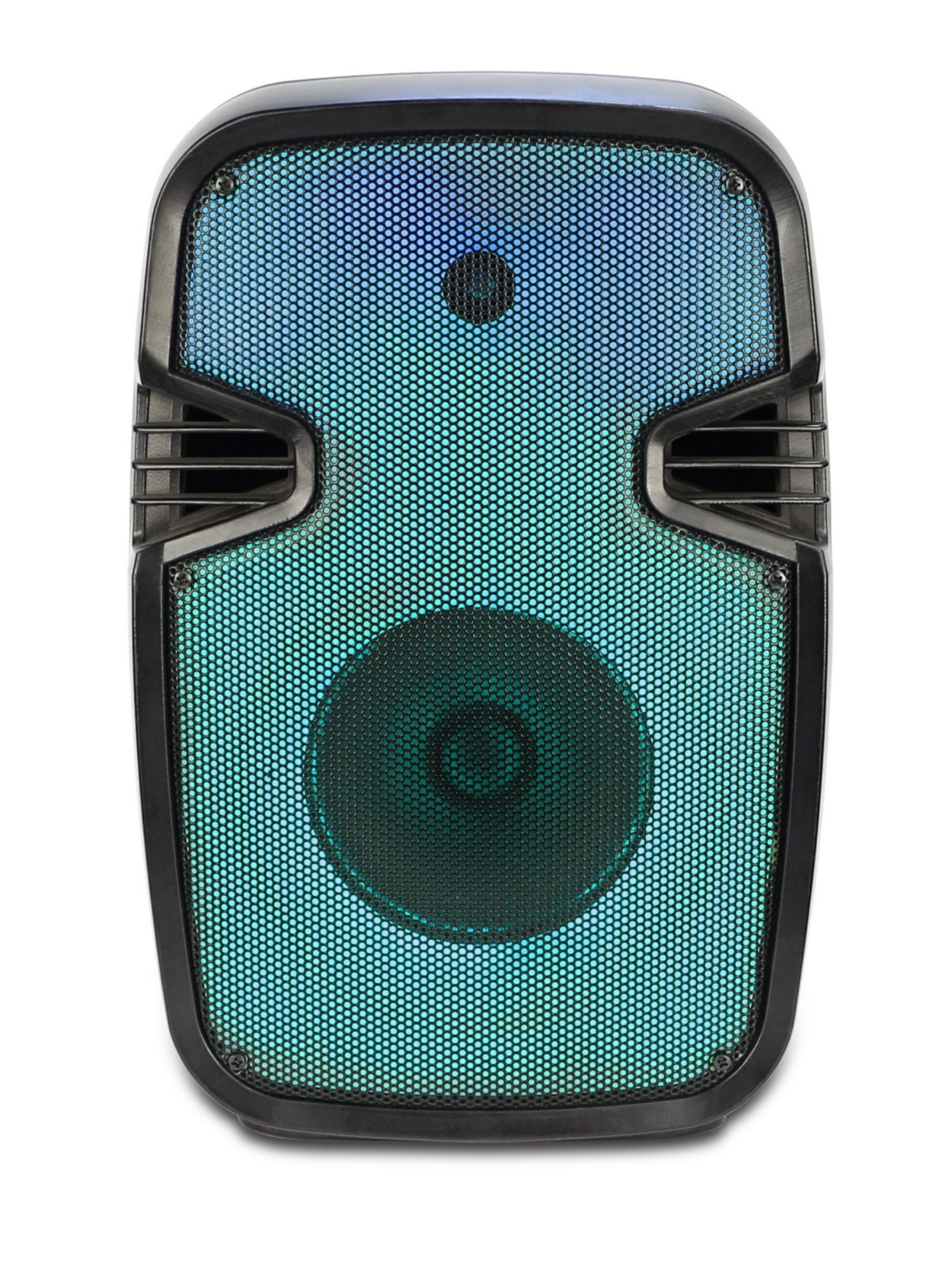 Bocina 8 Amplificada 6500 Watts Portátil Con Tws Bluetooth y Panel iluminado