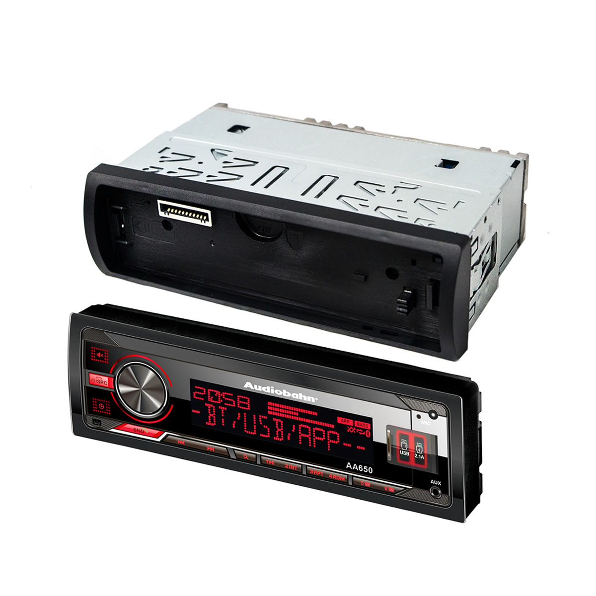 Autoestéreo Audiobahn AA650 Con Conexión Inalámbrica