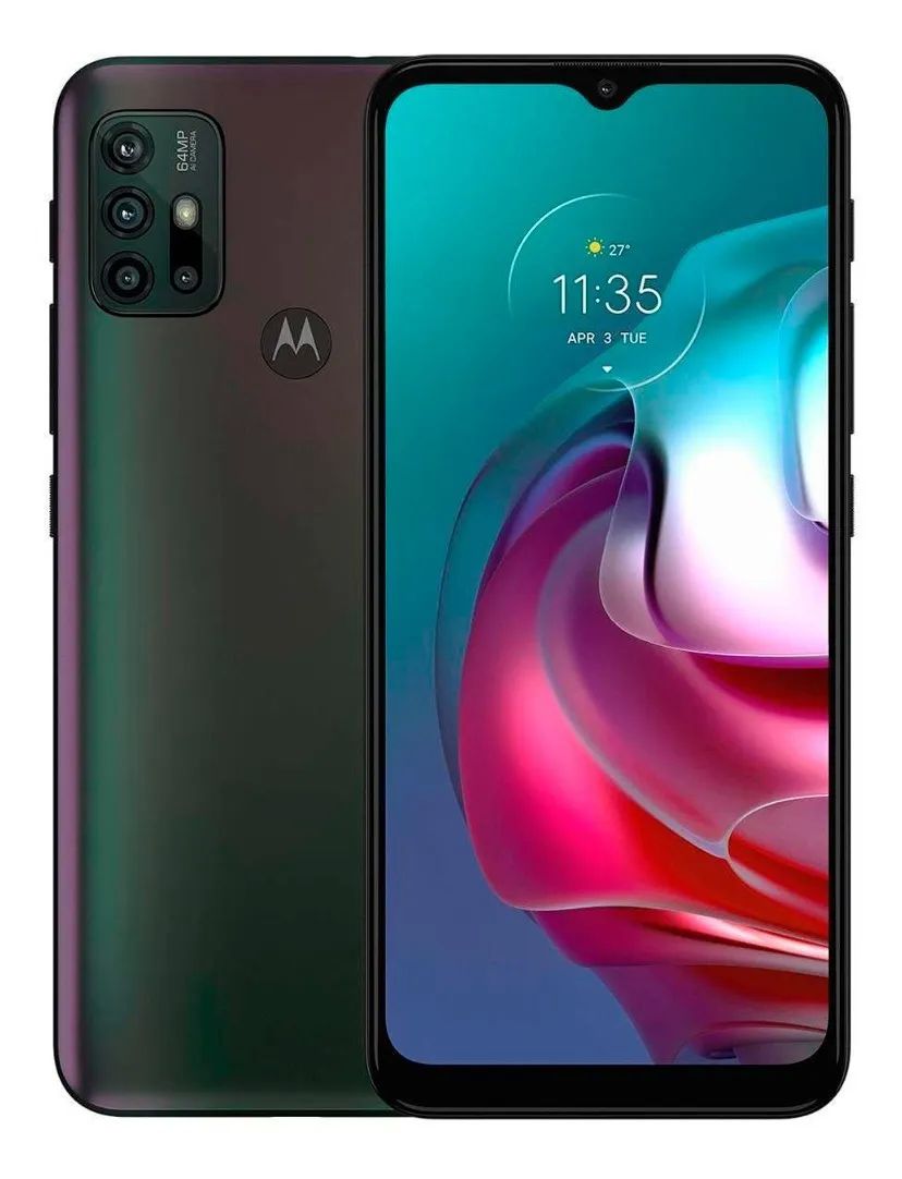Celular MOTOROLA G30 128/4gb Dark Pearl Desbloqueado Dual Sim