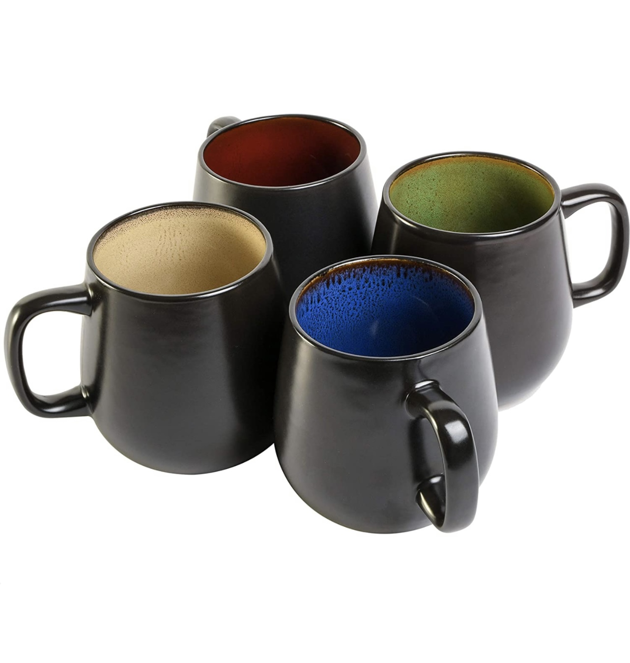 Tazas Gibson Elite Soho 21 Oz 621 ML. 4 Pzas. Grandes Hermosas