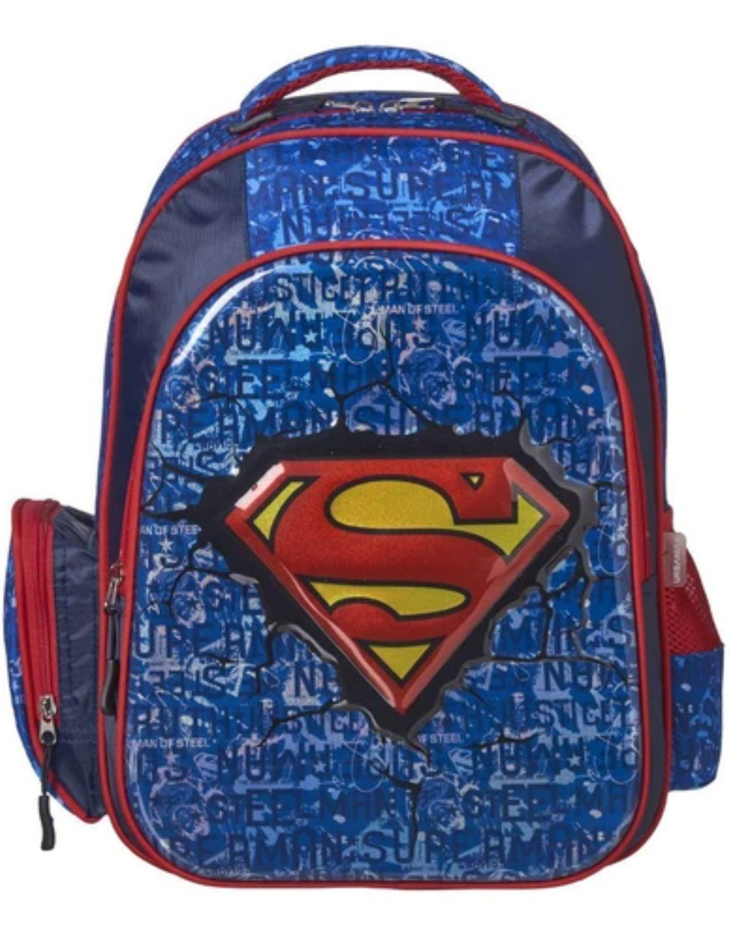 Mochila  Superman  Logo Primaria Original Justice League SP00238MB
