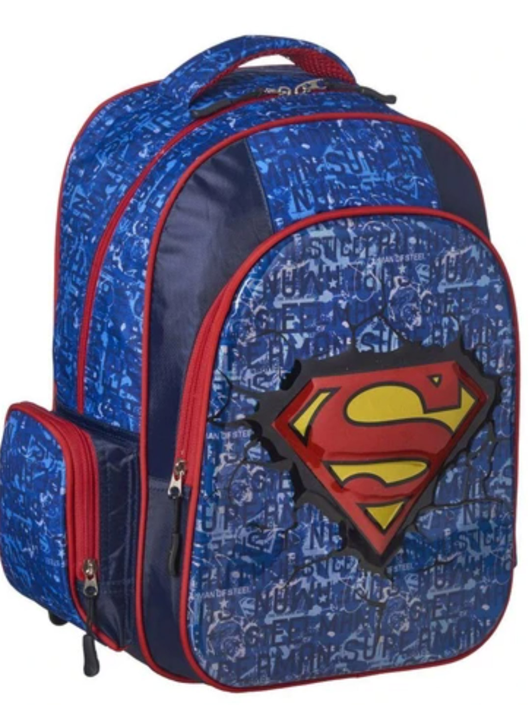Mochila  Superman  Logo Primaria Original Justice League SP00238MB