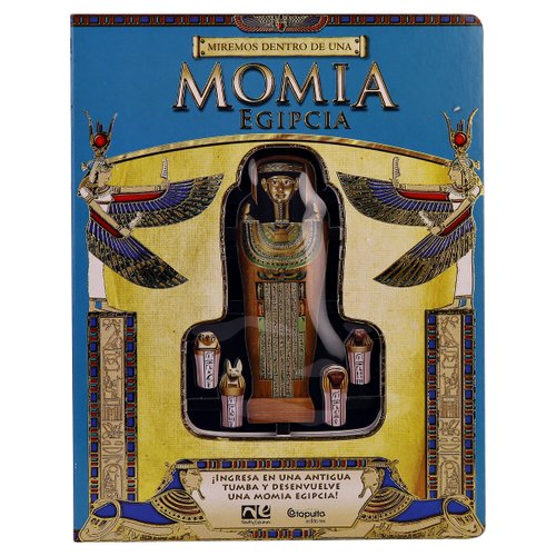 Libro Didáctico Miremos Dentro de una Momia Egipcia - Novelty