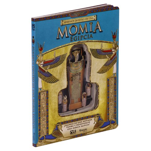 Libro Didáctico Miremos Dentro de una Momia Egipcia - Novelty