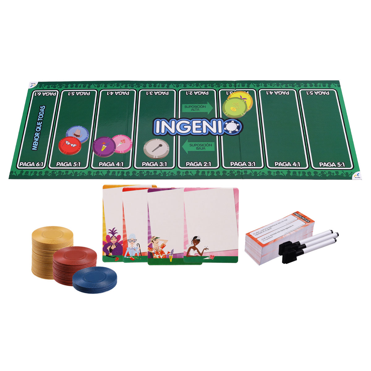 Juego de Mesa Ingenio - Novelty