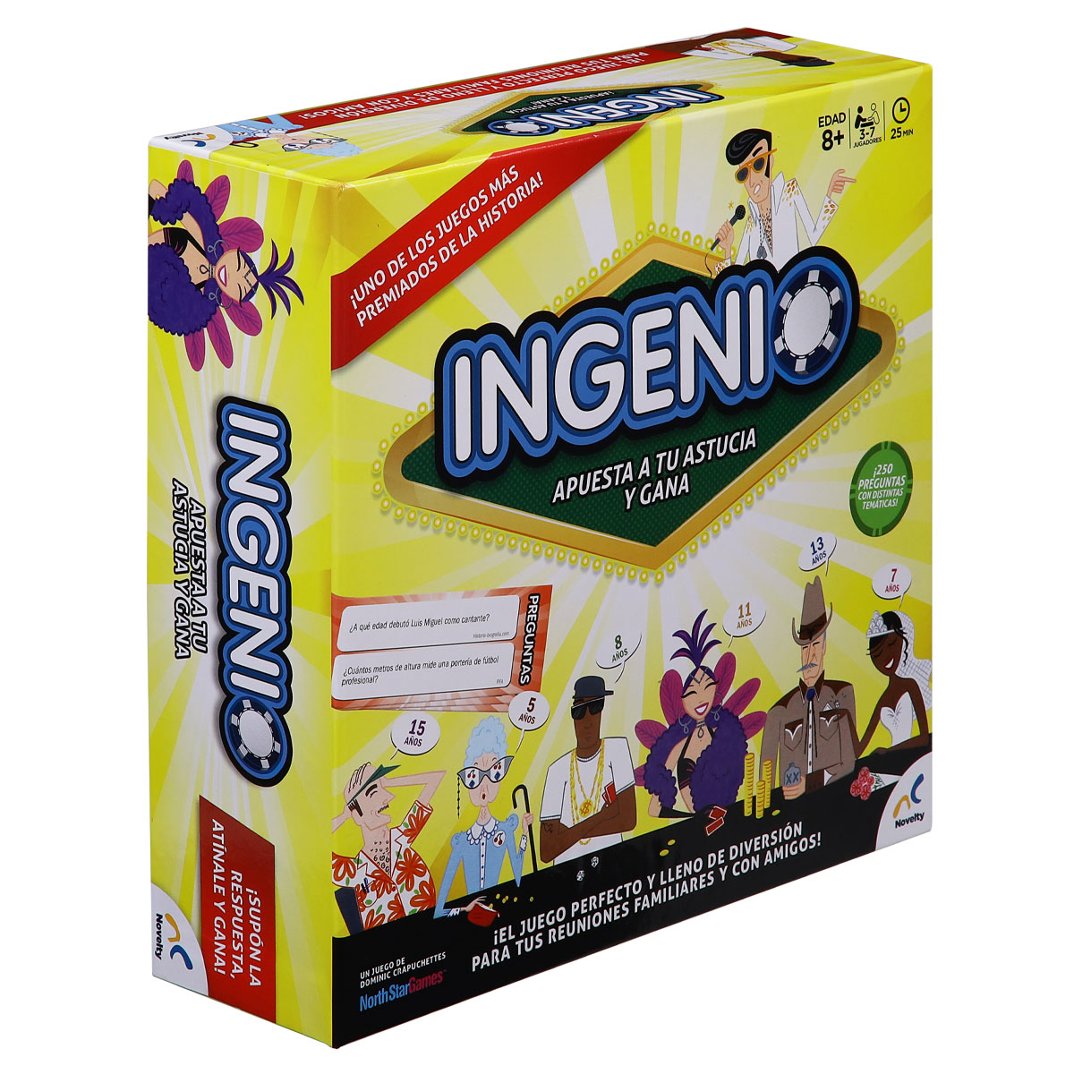 Juego de Mesa Ingenio - Novelty