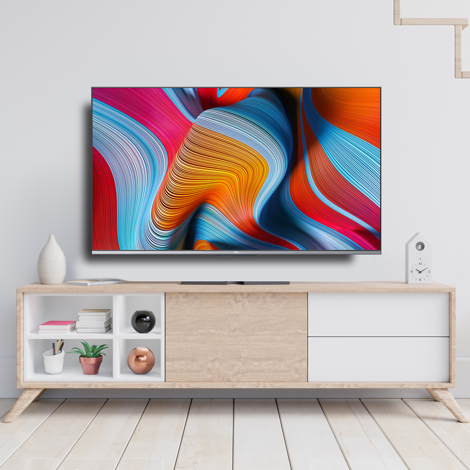 Pantalla TCL 50" Android Smart TV 4K UHD con Google Assistant 50A547